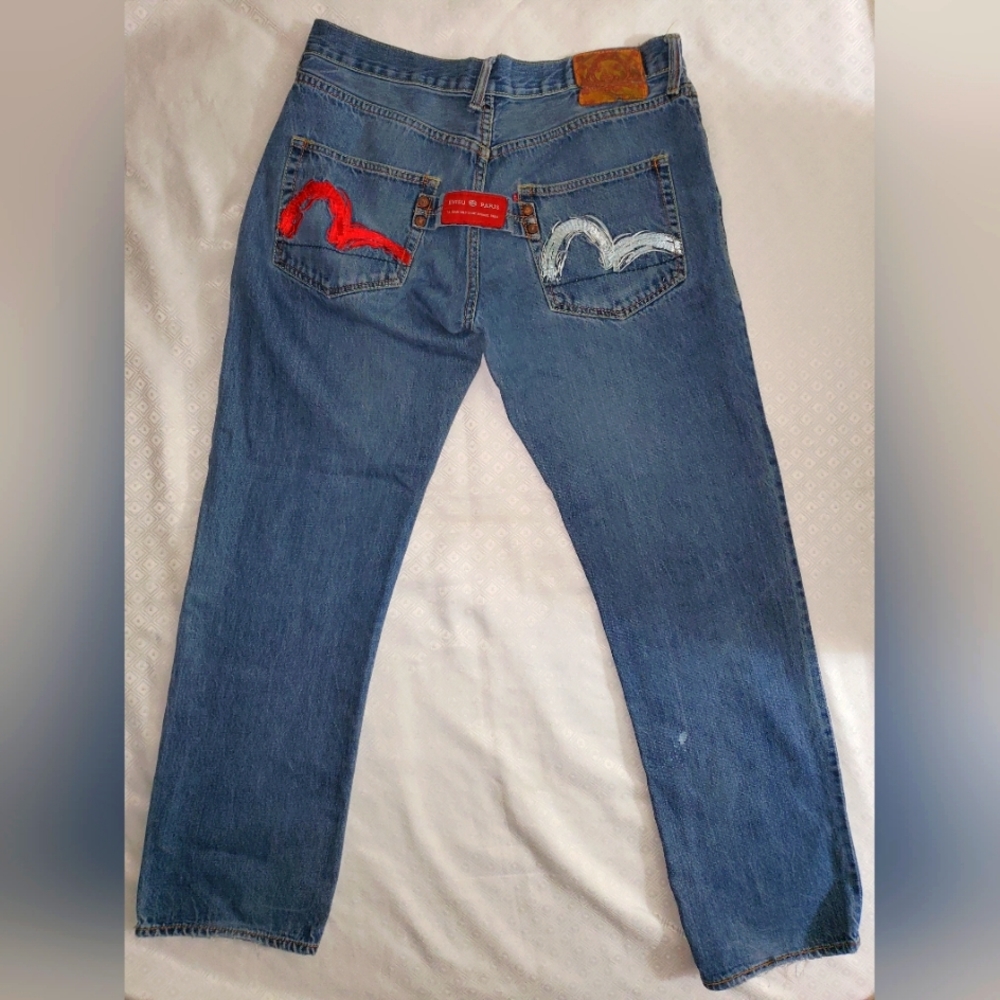 Evisu Heritage Jean Rare Sz 36 X 34